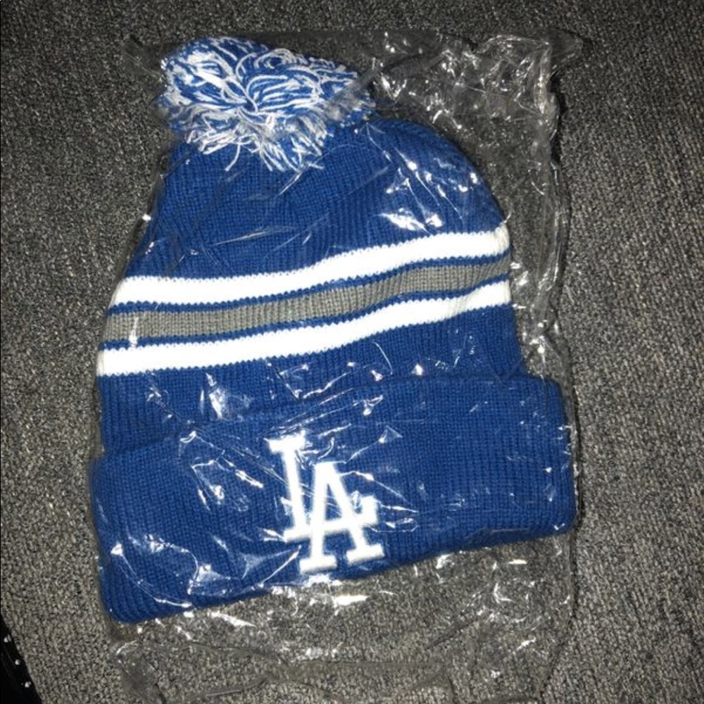 Dodgers beanie